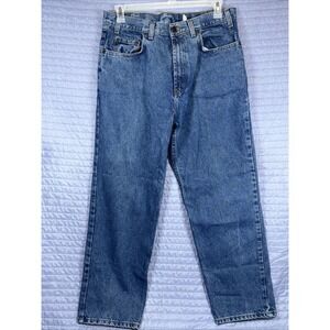 Kirkland Signature Men's Jeans 36x30 Blue Relaxed Fit Denim Pants